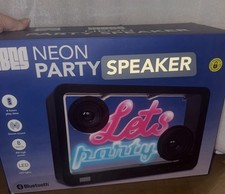 New Vibes Neon Party Speaker