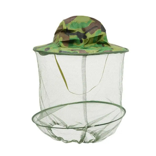 Camouflage beekeeping hat with - camouflage,