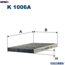 FILTER CABIN AIR K 1006A FOR