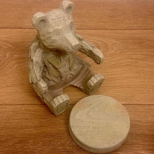 Next barnaby bear carved - barnaby,
