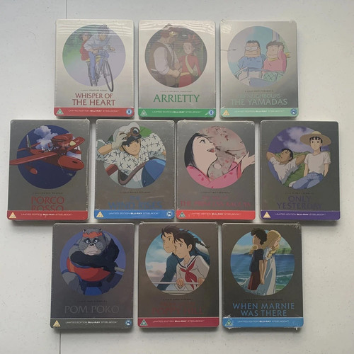 Studio ghibli steelbooks - ghibli,