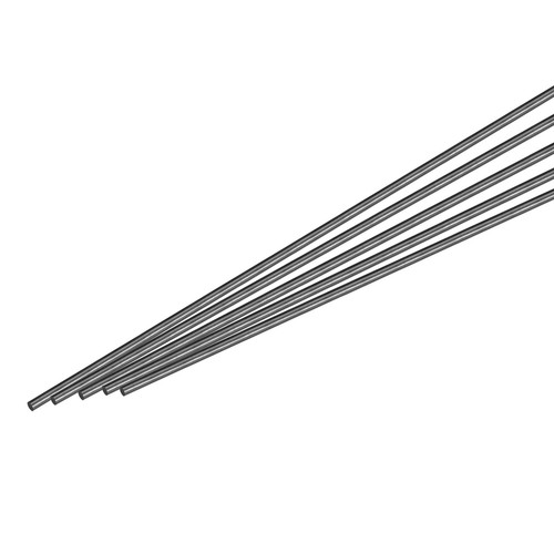 Pcs carbon fiber rod - carbon, 2.5mm