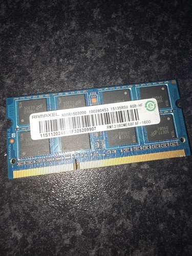 Ramaxel 8gb ddr3 - 8gb, rmt3160me68f