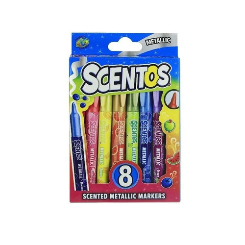 Scented metallic markers - scented,