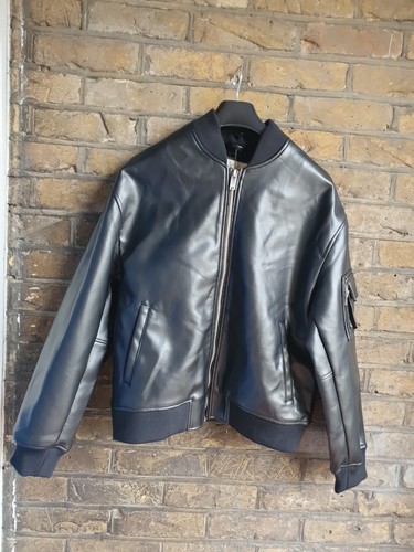 New men black - men's, faux