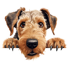 Airedale terrier Vinyl Wall