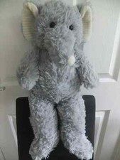 Large asda grey elephant - 21",