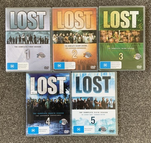 Lost seasons dvd - region, 4