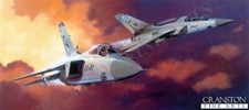 Adrian Rigby Aviation art print Royal Air Force Panavia Tornado Bosnia Peacekeep