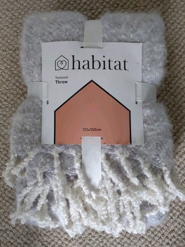 Habitat throw 125cm 150cm - habitat,