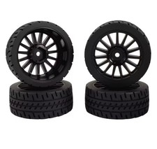 4PCS Wheels Tires Rubber Tires