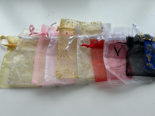 Selection organza bags - of,