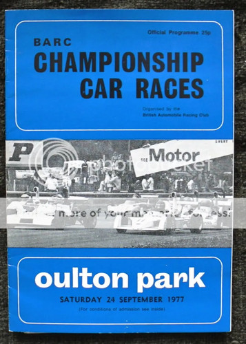 Oulton park sep - oulton,