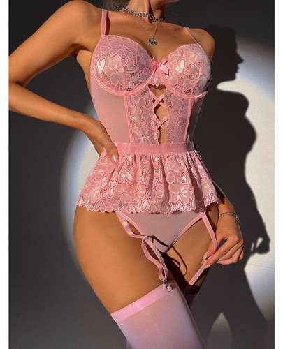 Cute sexy bodysuit - bodysuit, suspender