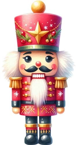 Christmas nutcracker wall art - wall,