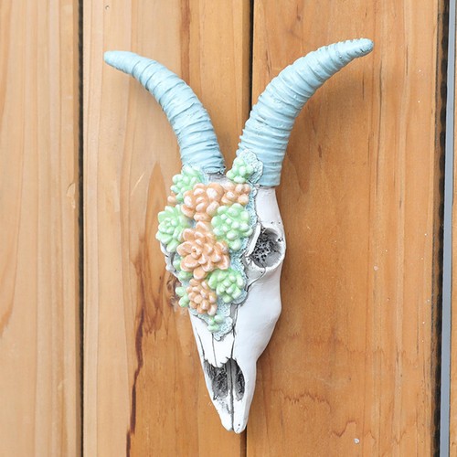 Wall mounted animal head - mounted,