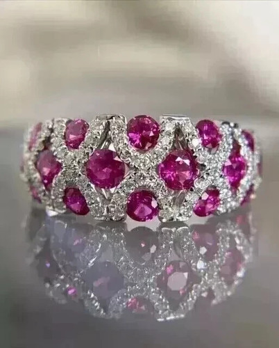 2ct lab created round pink - 2ct, lab-created