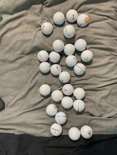 25 Golf Balls Grade B Titleist Callaway Srixon Grade A Wilson Noodle Mizuno
