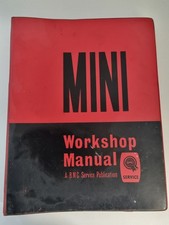 genuine 1960s mini workshop manual