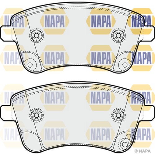 Brake pads set for - pads, venga