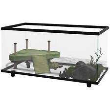 PawHut Turtle Tank 50L Glass