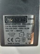 Hornby Scalextric Mains Power Supply Transformer Adaptor  C990  16v