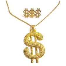 Gold Dollar Necklace Rings