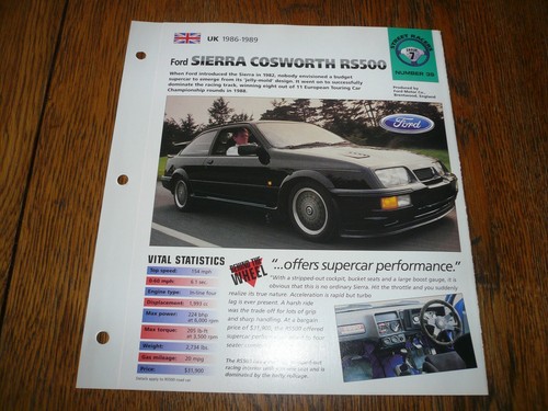 1987 ford sierra cosworth - 1987,