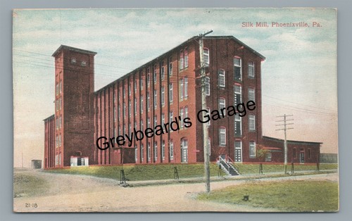 Silk mill factory - mill,