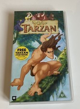 Disney Classics Tarzan VHS - Very Good Condition