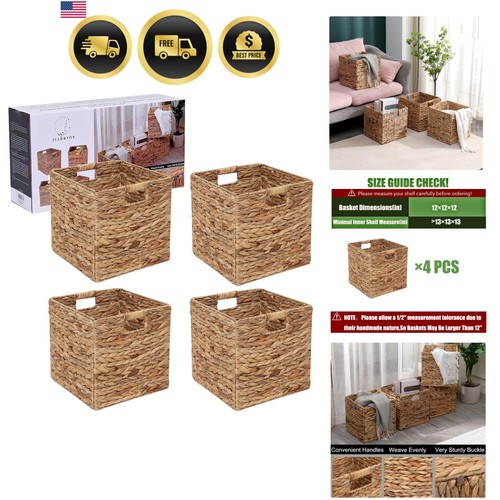 12x12in storage baskets set - 12x12in,