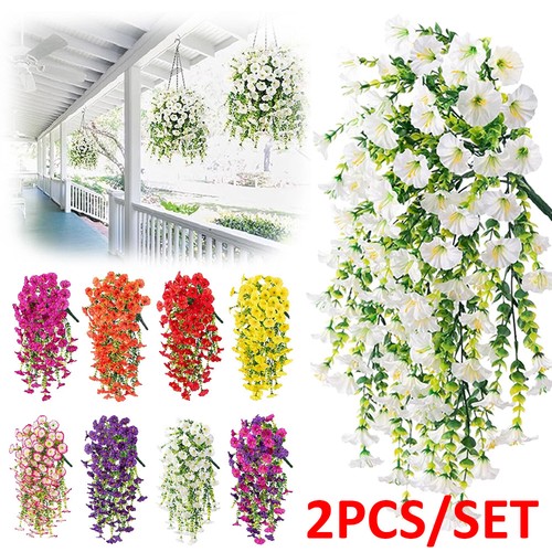 Artificial fake hanging basket - artificial,