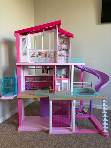 Barbie dream house with