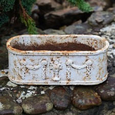 Cast iron trough antique - cast, in