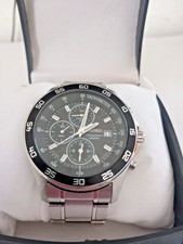 mens seiko chronograph watch