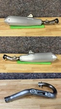 Honda CRF250 R 2018-2021 Standard Twin Exhaust End Cans and Left Header Pipe #M