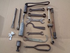 Vintage Triumph  Spanners Wrench Motorcycle Tool Kit Tools