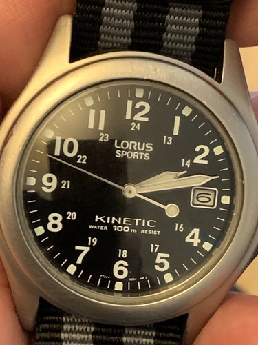 Lorus seiko sport kinetic - lorus,