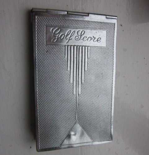 Art deco golf score - deco,
