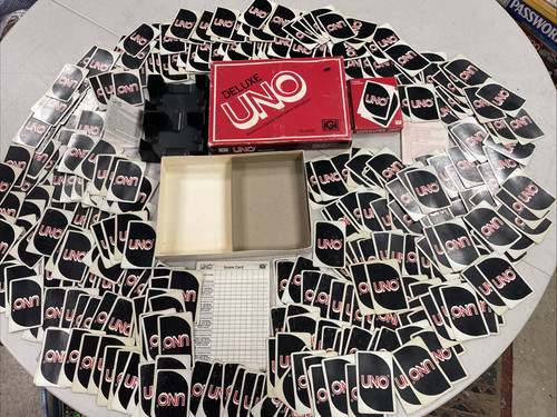 Vintage deluxe uno game - game, 1978
