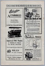 1901 columbia automobiles - 1901,