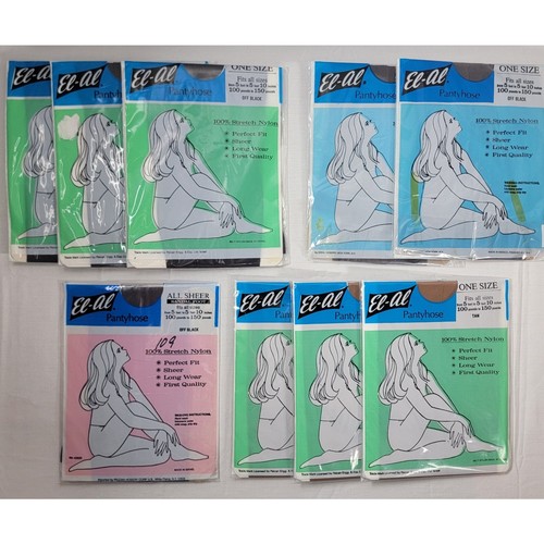 Vintage pantyhose lot nos - pantyhose, 9