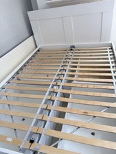 IKEA Double Bed Frame White