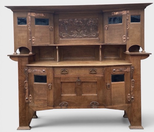Arts craft solid oak with - &,