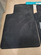 Megane Coupe Original 2P Black Car Mats. Year 2001. In Very Good Condition