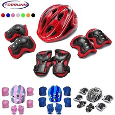 Kids Bike Helmet Knee Elbow