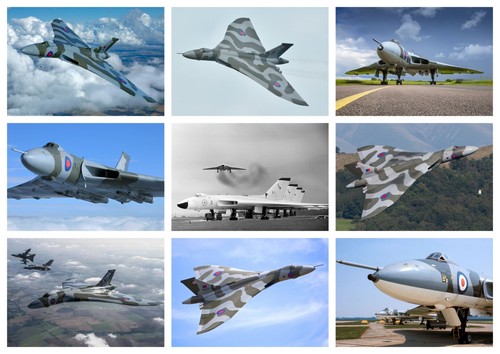 Vulcan bomber plane poster - bomber,