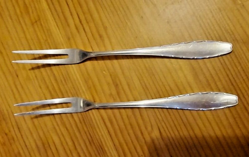 Rare wmf meat forks - meat,