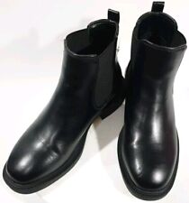 Fabulous Footwear - ASDA George Faux Leather Slip On Black Chelsea Boots UK S 3 