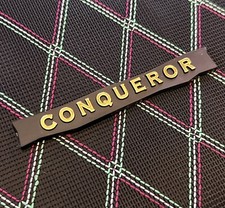 "CONQUEROR" Model Plaque Flag